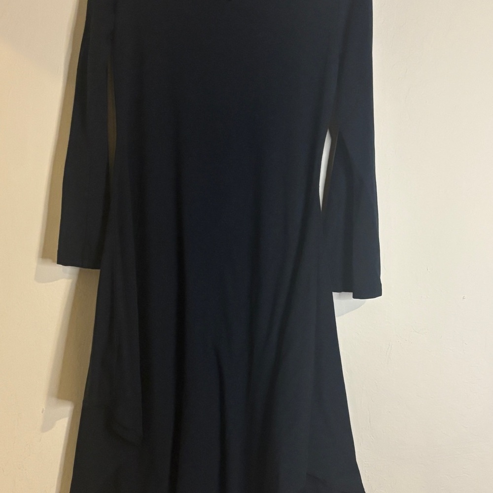 Elegant Black Long Sleeve Dress
